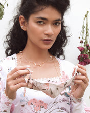 Load image into Gallery viewer, Pastel botanical printed mask