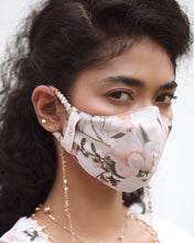 Load image into Gallery viewer, Pastel botanical printed mask
