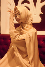 Load image into Gallery viewer, HADIYA one piece prayer dress in earthen cream