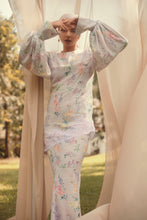 Load image into Gallery viewer, NIESHA calm pink meadow asymmetrical kurong