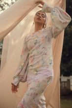 Load image into Gallery viewer, NIESHA calm pink meadow asymmetrical kurong