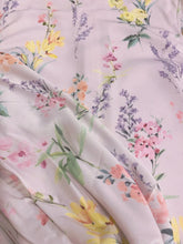 Load image into Gallery viewer, NIESHA calm pink meadow asymmetrical kurong
