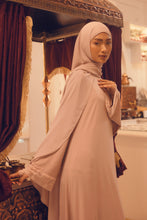 Load image into Gallery viewer, AMAL blush with soft pink lace
