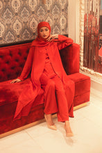 Load image into Gallery viewer, IARA red abaya
